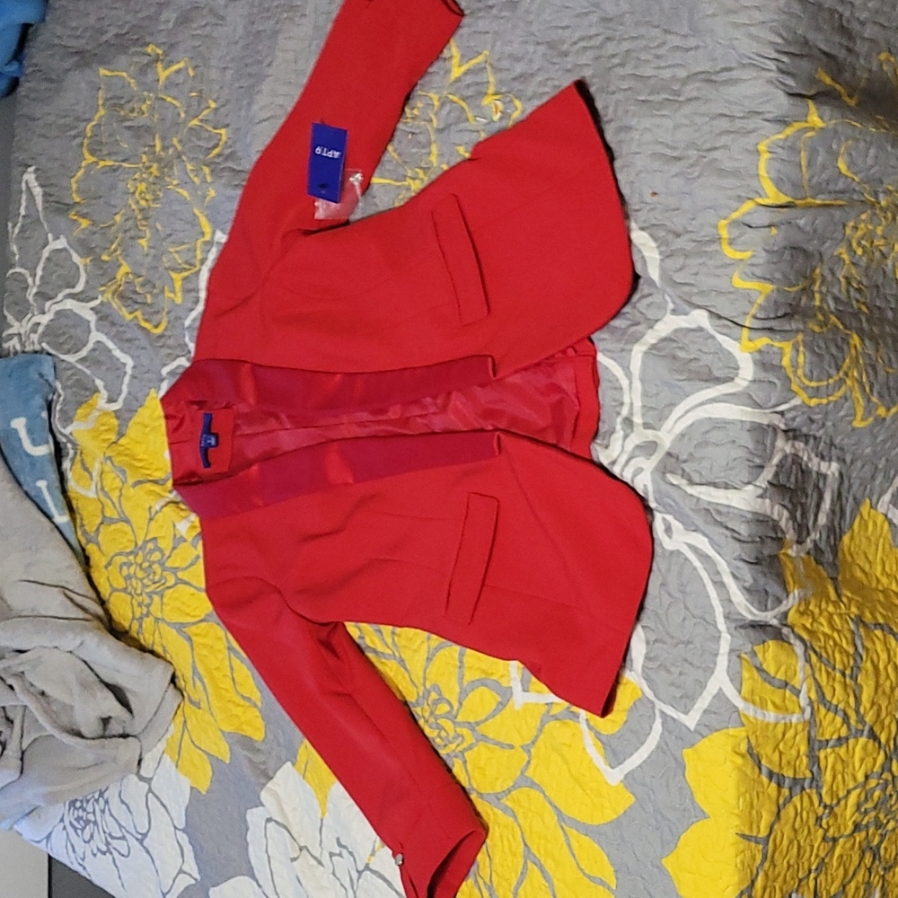 APT9 Red women's blazer